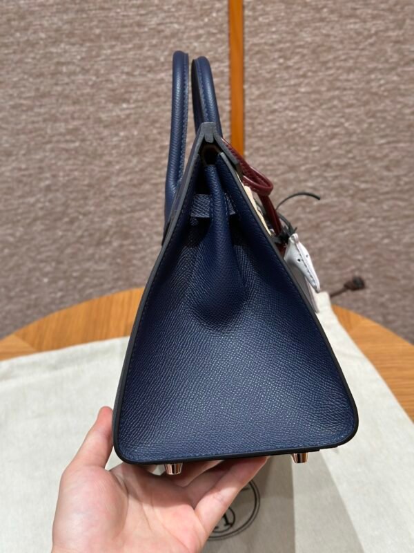 Birkin 25  Colour：73/Blue saphir - 图片 6
