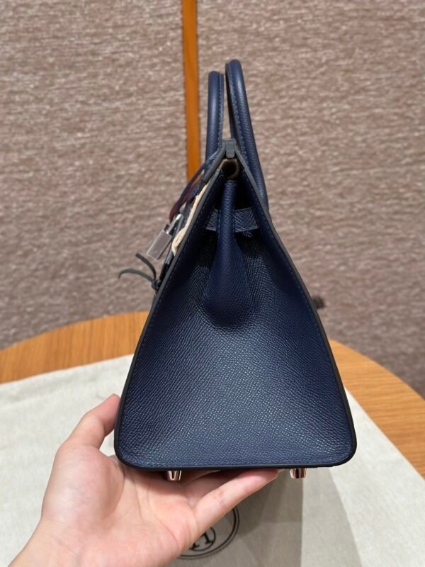 Birkin 25  Colour：73/Blue saphir - 图片 5