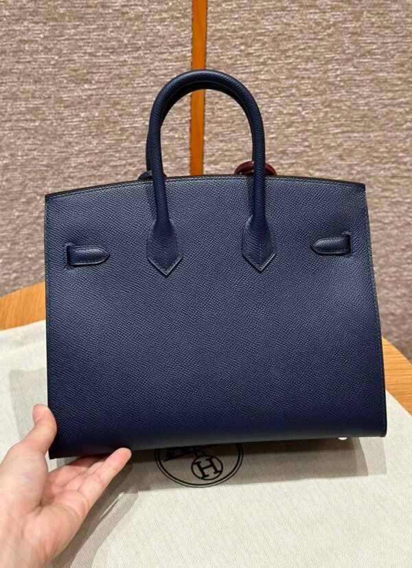 Birkin 25  Colour：73/Blue saphir - 图片 2